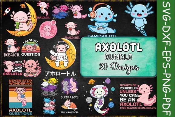 Axolotl Bundle: Playful Design Assets for Modern Content Publishing