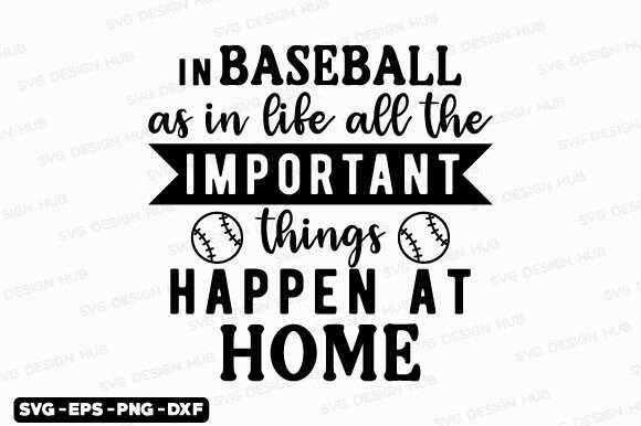 Baseball SVG Graphics for Crafts & Handmade Designs
