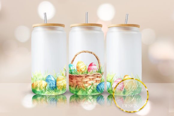 Easter Egg Basket Libbey Glass Can Wrap: A Designer Review for Crafts & Graphics