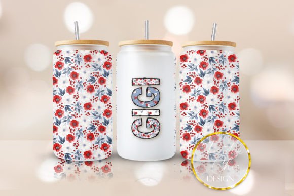 Gigi Libbey Can Glass UVDTF Cup PNG Graphics Crafts
