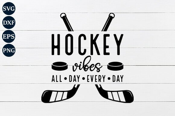 Hockey Vibes SVG PNG: Graphics & Crafts Review