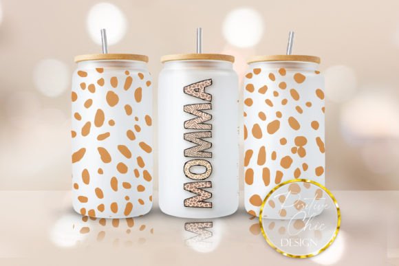 Momma Animal Print Graphics for Crafts & Tumbler Design