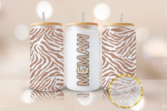 Mother UVDTF Cup Wrap: Animal Print Graphics for Crafts