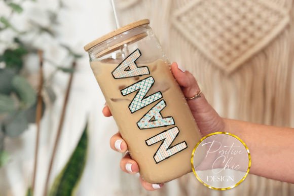 Nana Glass Can Wrap PNG: Graphics & Crafts for Publishers