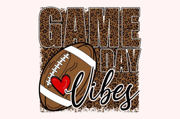 Retro Football Game Day Graphics & Print Templates
