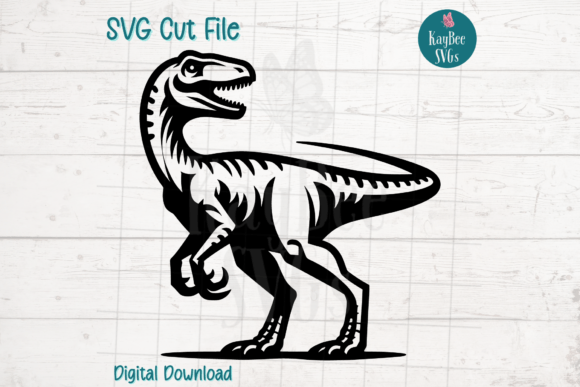 Velociraptor Dinosaur SVG Cut File Review
